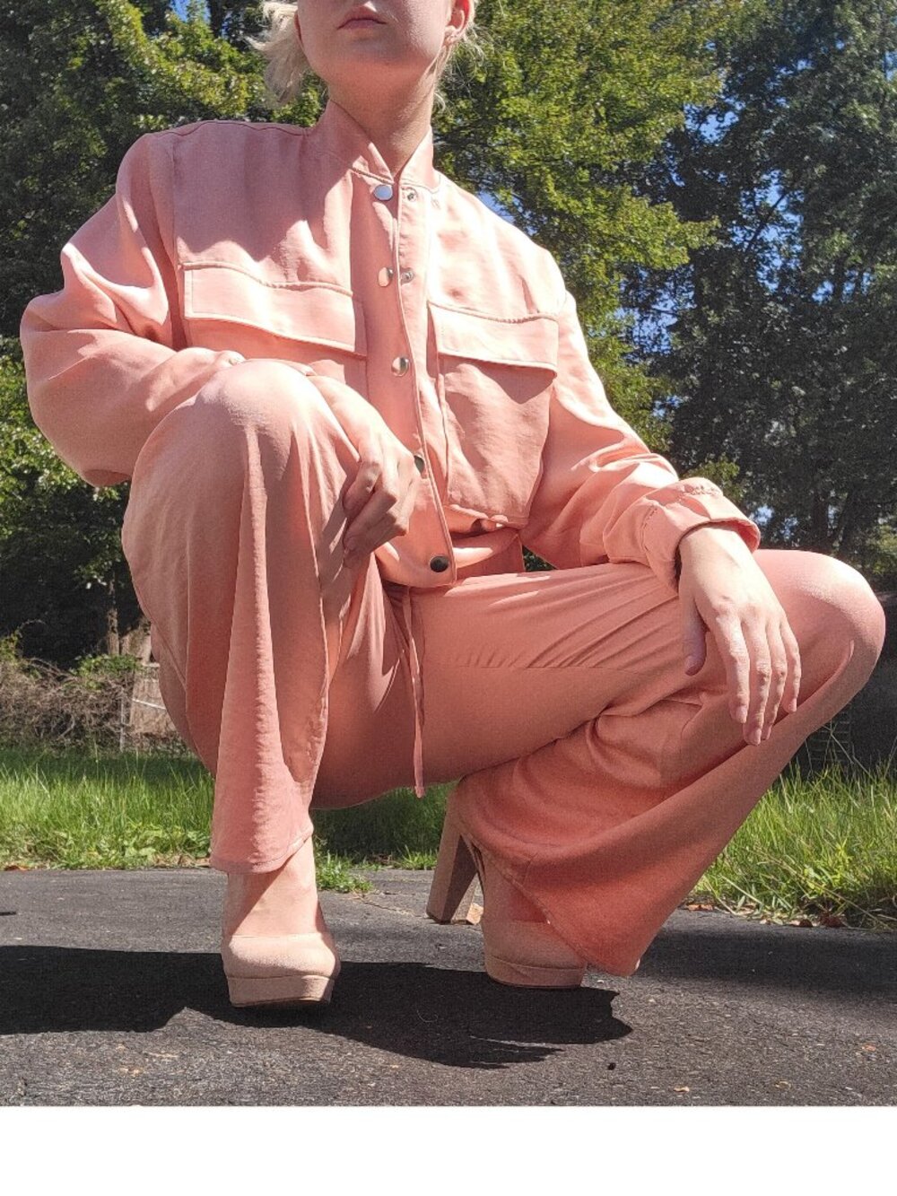 【🌷 Express light pink track suit 🌷】
